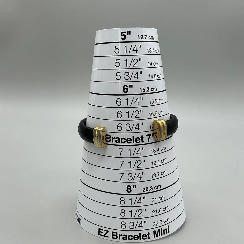 Vernier Womens Watch 24mm MOP Gold Tone Cat Cover Black Cuff New Battery